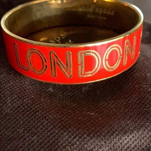 Kate Spade London calling bangle
